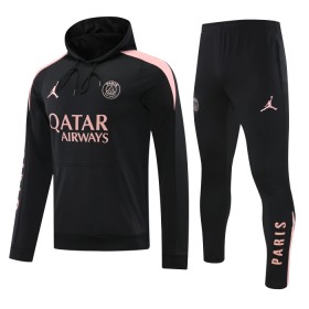 Paris Saint Germain Hoodie Sudadera De Entrenamiento 2024-25 Negra - Hombre